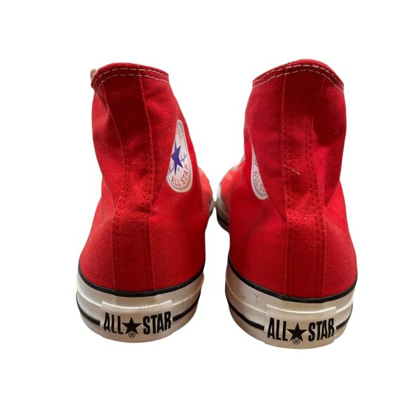 Converse Red All Star Chuck Taylor High Top Sneakers Men's Size 12 - Picture 5 of 8
